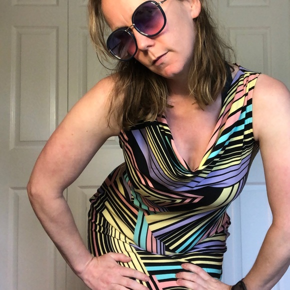 Dresses & Skirts - SALE! 2 for $25 Retro 90s Vibes Cowl Neck Dress